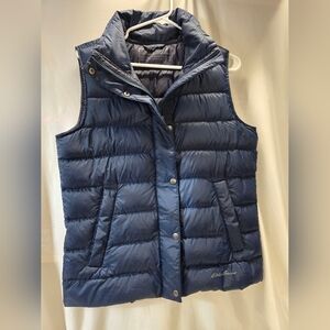 Eddie Bauer Blue Puffer Vest